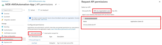 Searching for App API Permissions